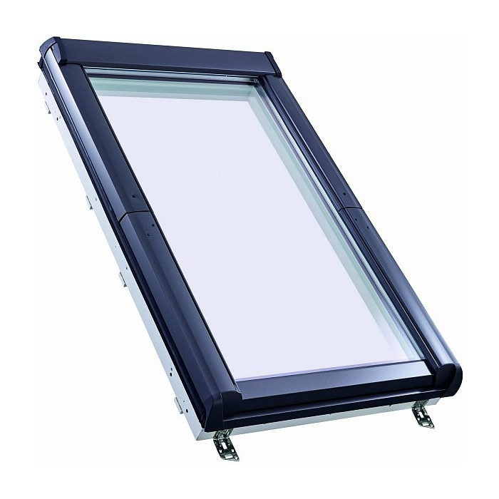 Окно R49 K200 с термоблоком, 114х118 см, из ПВХ (двухкамерное, среднеповоротное), Roto фото 4