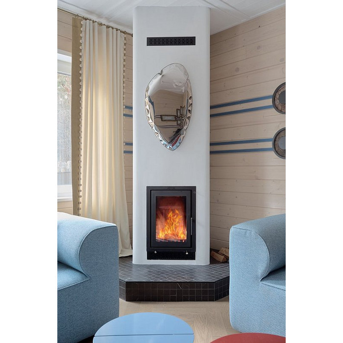 Модульный комплект дымохода ISOTOR, 0,33м., с плитой по месту, с вентканалом, диаметр 16 см, Schiedel