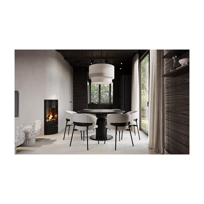 Модульный комплект дымохода ISOTOR, основание 3м, с дефлектором, без вентканала, диаметр 25 см, Schiedel фото 2