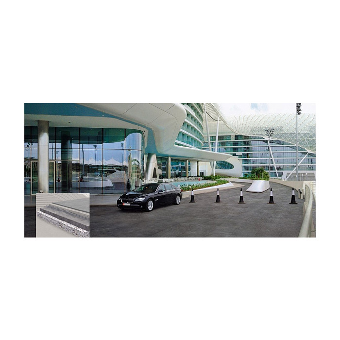 Клинкерная напольная плитка, 592х592х20мм, Clif Grigio, Lastra 20mm фото 5