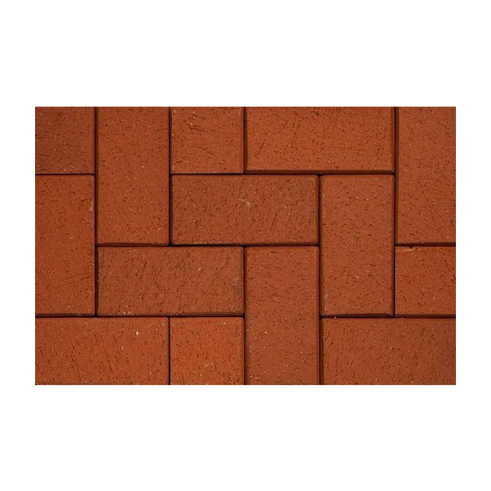 Тротуарная клинкерная брусчатка, Rot-nuanciert 200х100х45 мм, ABC Klinkergruppe Brick