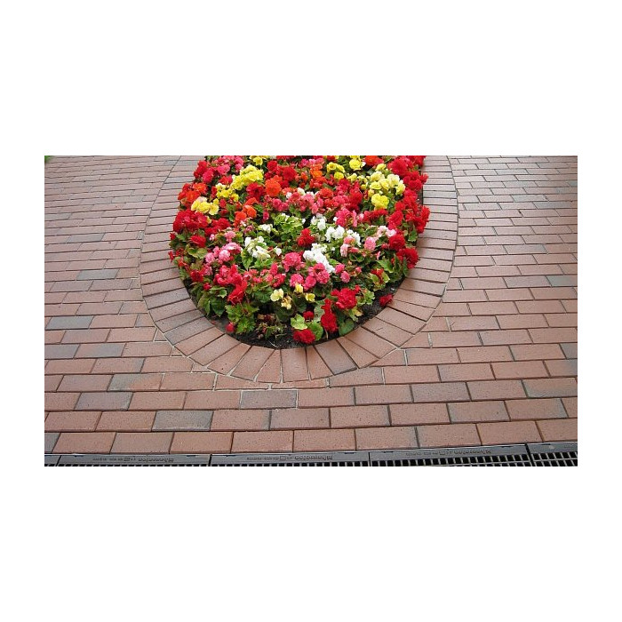 Тротуарная клинкерная брусчатка, Kiel-Heidebunt 200х100х45 мм, ABC Klinkergruppe Brick фото 3
