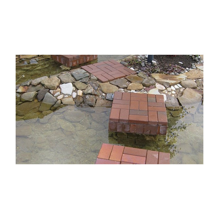 Тротуарная клинкерная брусчатка, Kiel-Heidebunt 200х100х45 мм, ABC Klinkergruppe Brick фото 4