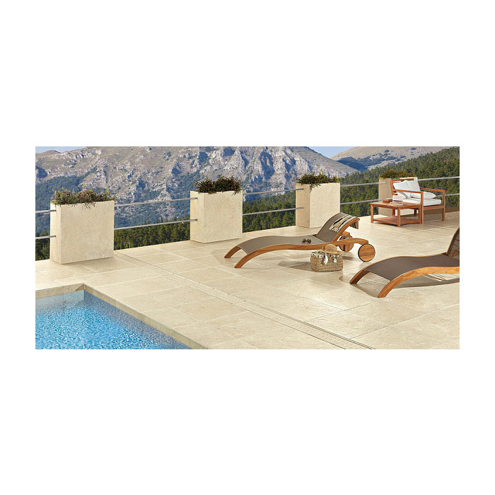 Клинкерная напольная плитка, 592х592х20мм, Landstone Gold, Lastra 20mm фото 8