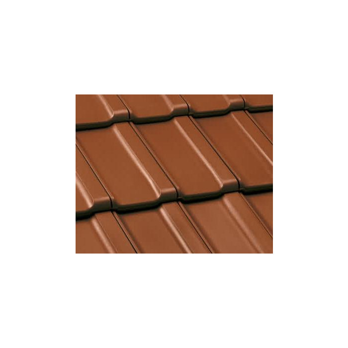 Керамическая черепица Nelskamp Nibra R10, Ангоб Красный фото 2