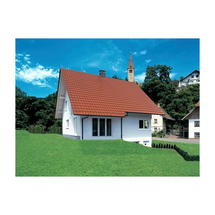 Керамическая черепица Nelskamp Nibra R10, Ангоб Красный фото 3