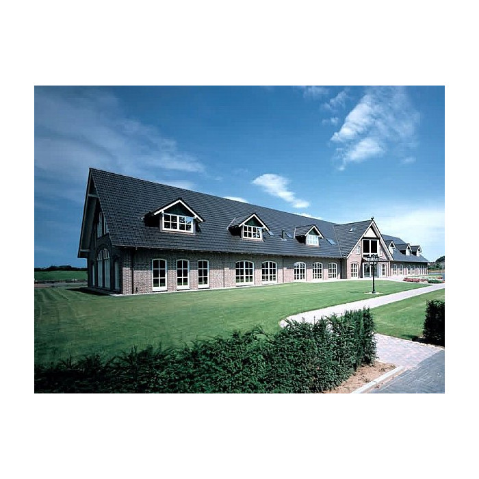 Керамическая черепица Nelskamp Nibra R10, Ангоб Черный фото 3