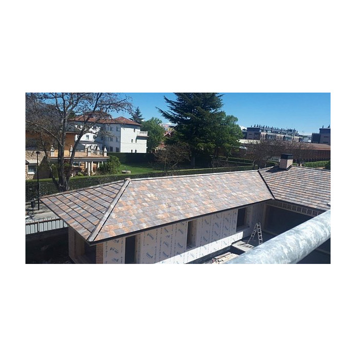 Коньковая черепица угловая 100гр., Nepal Orange, Tejas Borja