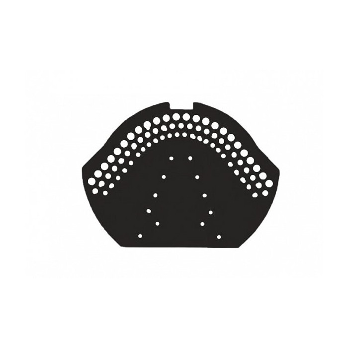 Коньковый торцевой элемент ПВХ, Черный, 4roof